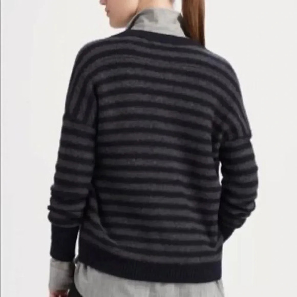 Vince Wool & Camel Blend Slouchy Knit Sweater - Picture 3 of 10